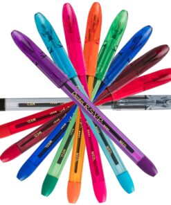 Alternative view of Pentel R.S.V.P. Ballpoint Pen, Medium Point, Assorted Ink Colors, 8 Pack (BK91CRBP8M)