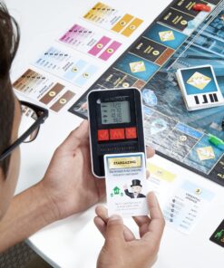 Hasbro Gaming Monopoly Ultimate Banking Edition Board Game for Families and Kids Ages 8 and Up, Electronic Banking Unit (Amazon Exclusive) 37 81zz37lfVUL