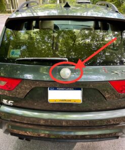 Alternative view of BMW e83 (04-09) X3 Rear Hatch trunk emblem KIT oem logo insignia tailgate