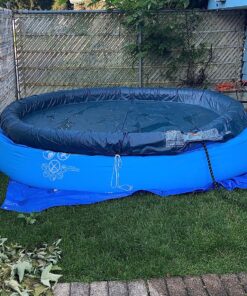 Intex 10-Foot Round Easy Set Pool Cover 10 ft 23 91 7HUUWL