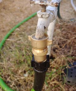 Camco Camper/RV Water Pressure Regulator | Protects RV Kitchen Small Appliances, Plumbing & Hoses | Reduces RV Water Pressure to Safe and Consistent 40-50 PSI | Drinking Water Safe (40055) 25 91 7L00zvTL