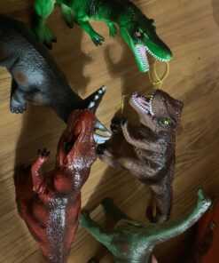 Boley 5 Piece Jumbo Dinosaur Set - Kids, Children, Toddlers Highly Detailed, Realistic Toy Set for Dinosaur Lovers - Perfect for Party Favors, Birthday Gifts, and More 5 Dino Set 65 91 EeYQrxhL