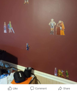 RoomMates RMK2780SCS Nintendo Zelda: Ocarina Of Time 3D Peel and Stick Wall Decals Zelda 3D Decals 36 91 F4nW0eL