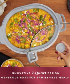 Crockpot™ 7-Quart Cook & Carry™ Slow Cooker with Sous Vide,Programmable, Stainless Steel 31 91 Fn4WDvcL