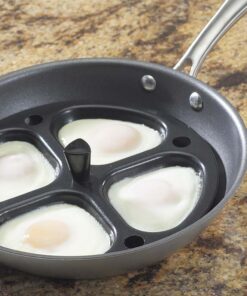 Alternative view of Nordic Ware Non-Stick Egg Poacher Insert for 10 Inch to 12 Inch Skillets, Black