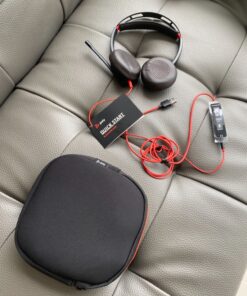 Plantronics - Blackwire C5220 - Wired, Dual-Ear (Stereo) Headset with Boom Mic - USB-A, 3.5 mm to connect to your PC, Mac, Tablet and/or Cell Phone Basic Packaging 32 91 Qt5c6KHL