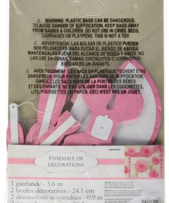 Alternative view of Amscan Decorating Kit, Assorted Sizes, New Pink