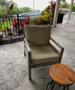 Quality Outdoor Living 29-BG23SB All-Weather Patio Chair Deep Seat and Back Cushion, 23x26, Beige 31 91 WU5boUkL