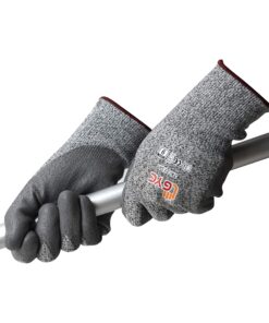 GYC Gloves, Cut Resistant Safety Work Gloves - Level 5 Cut Protection, 10 Pairs Pack - Excellent Dexterity & Breathability, Comfortable Soft PU coated (TK-713A/Size 10 - X-LARGE) Tk-713a_10(xl) 10 Pairs 13 91 a1oZXPDL