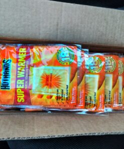 HotHands Body & Hand Super Warmers - Long Lasting Safe Natural Odorless Air Activated Warmers - Up to 18 Hours of Heat - 40 Individual Warmers 44 91 aYNhmfIL