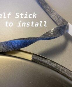 LavaLock 12 Grey High Performance BBQ Gaskets Smoker Seals - Self Stick 1/2 x 1/8 x 15 ft Long Hi -Temp 36 91 dtvjrn1L