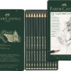 Faber-Castell 9000 Graphite Sketch Pencil Sets Art 8B - 2H set of 12 8 Colors 36 91 gnNu26JL