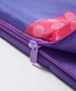 Idea Nuova 2 Piece Drawstring Sling Carry Bag with Sleeping Slumber Bag Minnie Mouse 26"x46" 8 91 hZhRwdfL