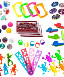Alternative view of Smart Novalty Party Favors for Kids – 100 Pack – Toy Assortment, Treasure Box, School Classroom Rewards, Birthday Party Favor Bags, Carnival Prizes, Pinata Fillers Small Toys,