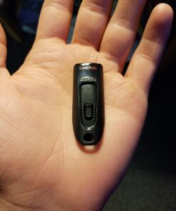 SanDisk 32GB Ultra USB 3.0 Flash Drive - SDCZ48-032G-GAM46, Black 16 91 nnnF9TfL