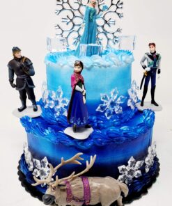Winter Wonderland Princess Elsa Frozen Birthday Cake Topper Set 29 91 olaiExCL