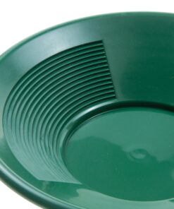 SE 10" Green Plastic Gold Pan with Dual Riffles - GP1012G10 10" 8 91 ssoONXAL