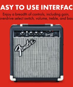 Alternative view of Fender Frontman 10G Guitar Amp, 10 Watts, with 2-Year Warranty, 6 Inch Fender Special Design Speaker, 5.75Dx10.25Wx11H Inches