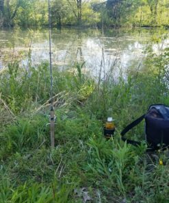 Alternative view of SunChaser Drink Holder for Cups and Bottles, Holds Cans and Tumblers - Comes with Drink Stake, Beverage Holder with Strap and Suction for Boats - Cupholder Gift - Graphite Grey