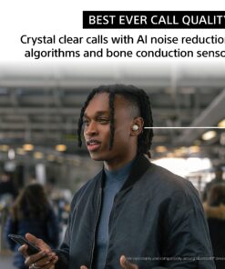 Sony WF-1000XM5 The Best Truly Wireless Bluetooth Noise Canceling Earbuds Headphones with Alexa Built in, Black- New Model 38 91006H3xoFL