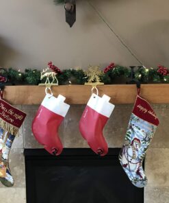 Santa's Stocking Flask for Party: 2.25 liter Flasks make Funny Yankee Swap Gifts, White Elephant Gifts, Funny Gag Gifts, SantaCon Accessories and Holiday Party Decorations 18 91026cA6JhL