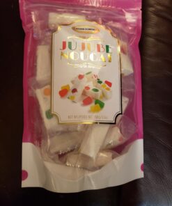 Jujube Nougat Italian Chewy Candy Pouch 6oz 6 Ounce (Pack of 1) 28 9105 4fUQoL