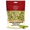 Spicy World Whole Green Cardamom Pods 7 Oz Large Bag (200g) - Natural Spice, Vegan, Large, Aromatic - By Spicy World 7 Ounce (Pack of 1) 14 910AsRh4AeL