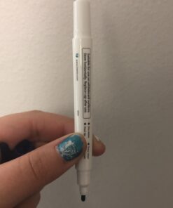 Dry Erase Markers for Whiteboard – Ultra Fine Tip White Board Markers – Dual Tip, Pastel Colors - Fine Point Erasable Markers - 12 Set 37 910Ods N2lL