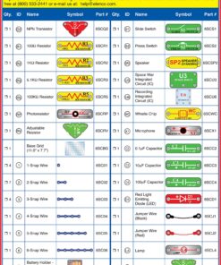 Snap Circuits 203 Electronics Exploration Kit | Over 200 STEM Projects | Full Color Project Manual | 42 Snap Modules | Unlimited Fun 19 910PA ddtXL