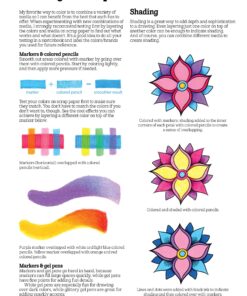 Fun & Funky Coloring Book Treasury: Designs to Energize and Inspire (Design Originals) 208 Pages with 96 Groovy One-Side-Only Designs on Extra-Thick Perforated Paper in a Handy Spiral Lay-Flat Binding 27 910PLuY JhL