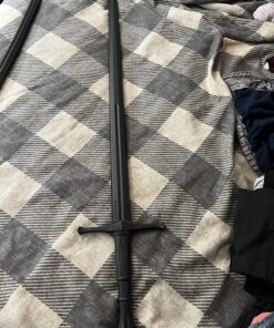 Honshu Polypropylene Bokken Training Sword - Style Options | Blunt Longsword | Practice Swords for Sparring | Balanced & Weighted for Real Feel | Virtually Indestructible | Great for Cosplay Broadsword 32 910Rek8WC L