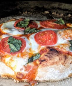 Onlyfire Stainless Steel Pizza Oven Kit for 22 Inch Charcoal Kettle Grilll - Outdoor Grill Top Pizza Oven Kit, Pizza Maker Tool Set Including Pizza Chamber, Pizza Stone, Pizza Peel and Thermometer 45 910S5U3r5L