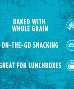 Kellogg's SCOOBY-DOO, Baked Graham Cracker Sticks, Lunch Snacks, Snack Crackers, Cinnamon, 12oz Box (12 Pouches) 1 Ounce (Pack of 12) 13 910TeNGCNeL
