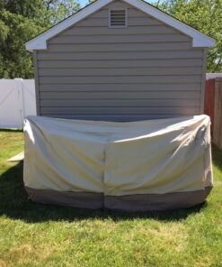 Classic Accessories Veranda Water-Resistant 8 Foot Log Rack Cover, Patio Furniture Covers 96"L x 24"W x 42"H 53 910UYUqKGFL