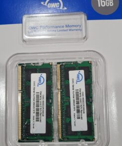 OWC 16GB (2x8GB) PC12800 DDR3L 1600MHz SO-DIMMs Memory Ram Upgrade Compatible with 2011-2015 iMac, 2011-12 Mac Mini, and 2011-2012 MacBook Pro (Non-Retina Display) Models (OWC1600DDR3S16P) 16GB(8GB-modules) 2 x 8GB 26 910WzbqS4cL