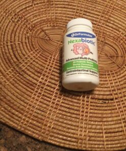 DrFormulas' Best Probiotics for Women & Men | Nexabiotic Multi Probiotic with Saccharomyces Boulardii, Lactobacillus Acidophilus, B. infantis, Prebiotic 60 Count Capsules (Not Pearls) Unflavored for Men and Women 60 Count (Pack of 1) 35 910XyvD56gL