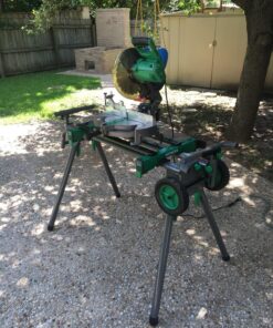 Hitachi C10FCH2 15-Amp 10-inch Single Bevel Compound Miter Saw with Laser Marker 38 910gNg j7CL