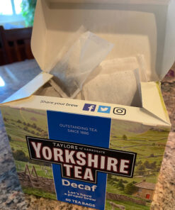 Yorkshire Decaffeinated Tea, 80 Teabags 13 910h3Z5vpqL