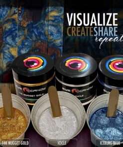 Eye Candy Premium Mica Powder Pigment “Icicle” (50g) Multipurpose DIY Arts and Crafts Additive | Natural Bath Bombs, Resin, Paint, Epoxy, Soap, Nail Polish, Lip Balm (Icicle, 50G) Icicle 24 910ipR1h6GL