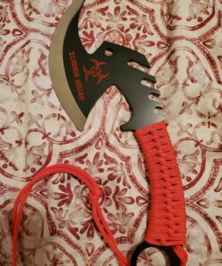 Armory Replicas Zombie Killer Skullsplitter Throwing Axe - Red 14 910mHdZbjwL
