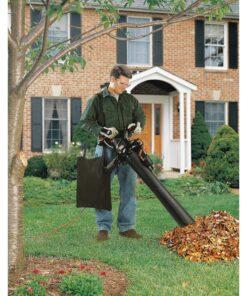 BLACK+DECKER 3-in-1 Electric Leaf Blower, Leaf Vacuum, Mulcher, 12-Amp (BV3100) 11 910oBdPCLVL