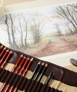 Derwent Colored Drawing Pencils, Metal Tin, 24 Count (0700672) 24 Count (Pack of 1) 26 910oh9ER8oL