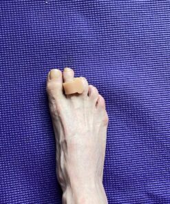 ZenToes Gel Toe Separators for Overlapping Toes, Bunions, Big Toe Alignment, Corrector and Spacer - 4 Pack (Beige) Beige 31 910xfur1fJL