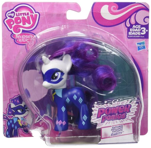 Hasbro My Little Pony Friendship is Magic Power Ponies Rarity Figure [Radiance]