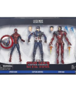 Marvel Legends Captain America: Civil War 6-inch Figure,48 months to 1188 months 3-Pack 29 9110zMedBSL
