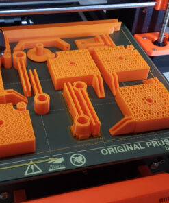 HATCHBOX 1.75mm Orange PLA 3D Printer Filament, 1 KG Spool, Dimensional Accuracy +/- 0.03 mm, 3D Printing Filament 45 91179mkHDGL