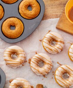 Wilton Non-Stick 6-Cavity Donut Baking Pans, 2-Count Gray Donut Pans 32 9117skL8nOL