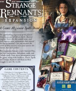 Alternative view of Eldritch Horror Strange Remnants Board Game EXPANSION | Mystery Game | Cooperative Board Game for Adults and Family | Ages 14+ | 1-8 Players | Avg. Playtime 2-4 Hours | Made by Fantasy Flight Games