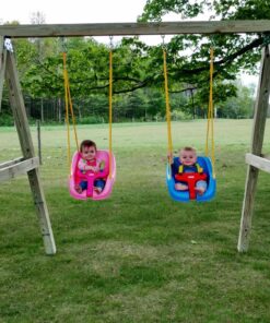 Little Tikes 2-in-1 Snug N Secure Swing-Pink 18 911ONEbxPsL