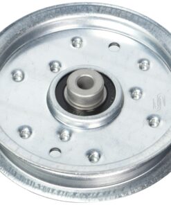 MaxPower 332511B Flat Idler Pulley for MTD, Cub Cadet, Troy-Bilt, Replaces OEM no. 956-04129, 753-08171, 756-04129, Silver 6 911Q3HtPpNL